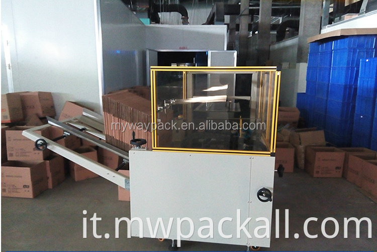 Case Erector Carton Box Erector Erector Vendita calda Cartone Sealing Machine automatico Carente Macchina